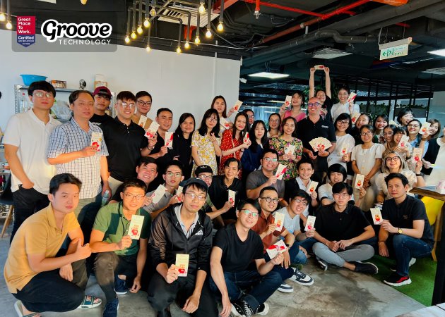 Groove Technology lì xì năm mới