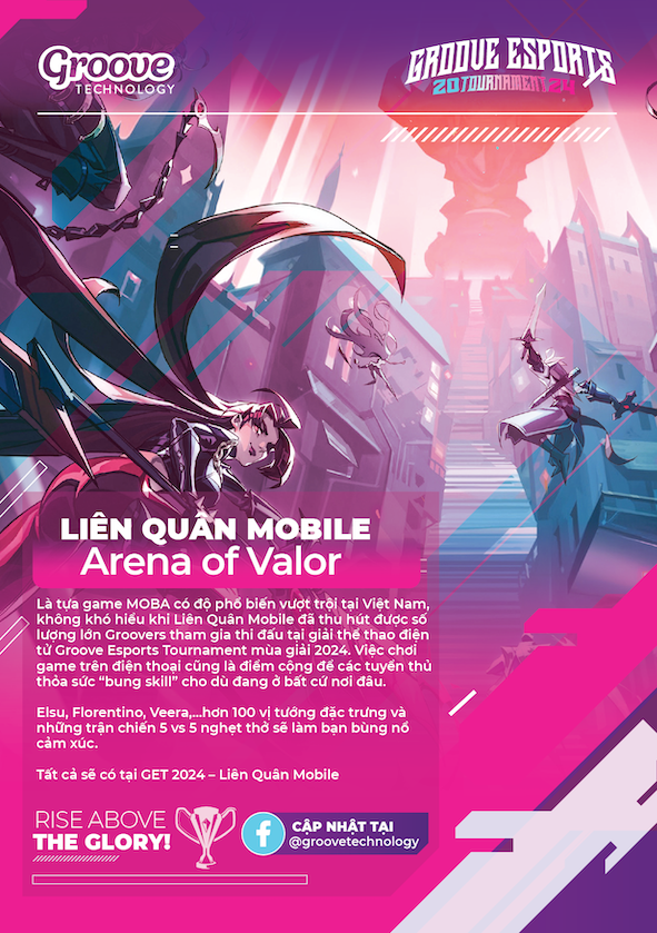 Groove Technology Esport Liên Quân Mobile 2024